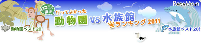 行ってよかった動物園＆水族館ランキング2011