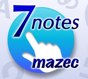 「7notes with mazec」アイコン