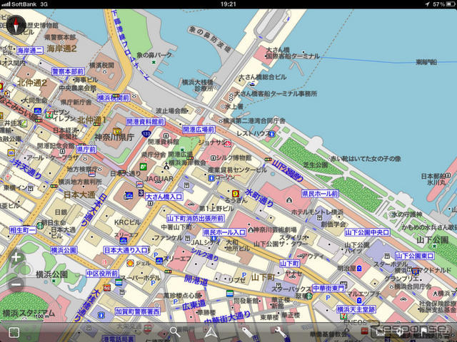 インクリメントP「MapFan for iPhone Ver.1.5」