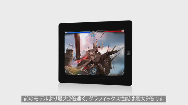 現行モデルのiPad 2