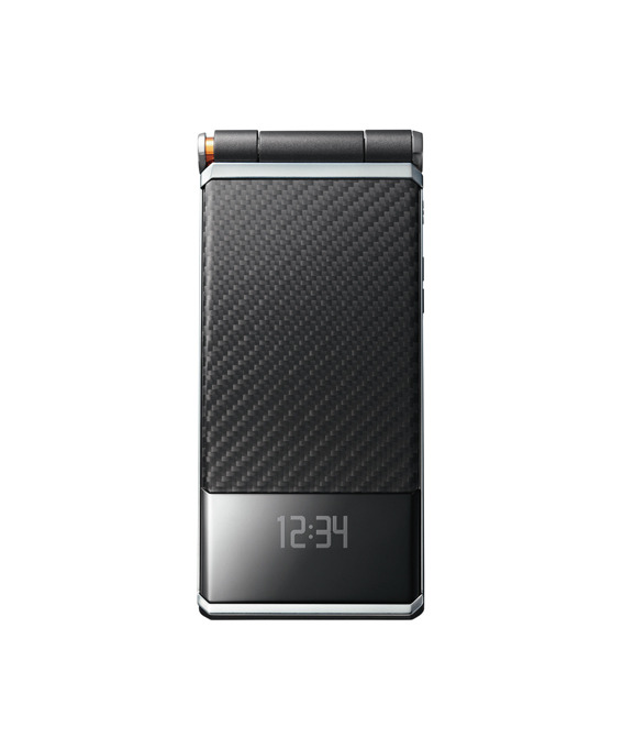 「docomo STYLE series F-04D」CARBON BLACK