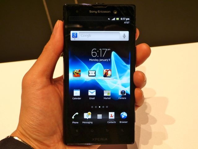 AT&T向けに供給される「Xperia ion」