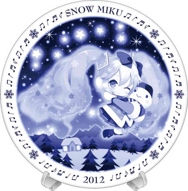 SNOW MIKU 2012 『初音ミク and Future Stars Project mirai』『初音ミク -Project DIVA-』 「雪ミク 2012」イヤープレート