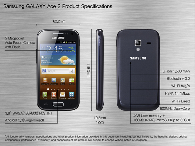 GALAXY ACE 2