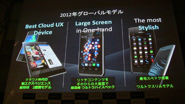 MWCで出展されるスマートフォン3モデル