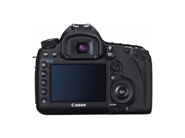 「EOS 5D MarkIII」の背面