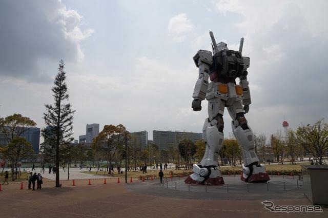 実物大ガンダムの展示や「ガンダムフロント東京」が出展する「ダイバーシティ東京」が4月19日オープン