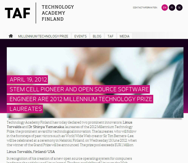The Technology Academy Finland（TAF）