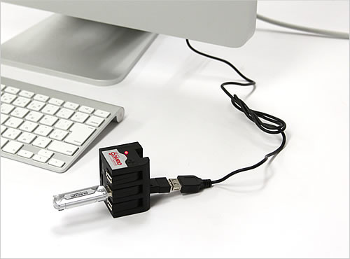 USBケーブルでの接続イメージ