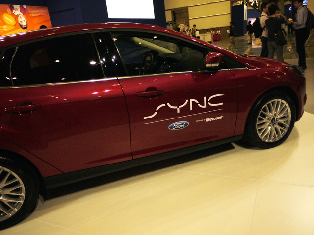 フォードSYNCデモカー（COMPUTEX TAIPEI 2012）