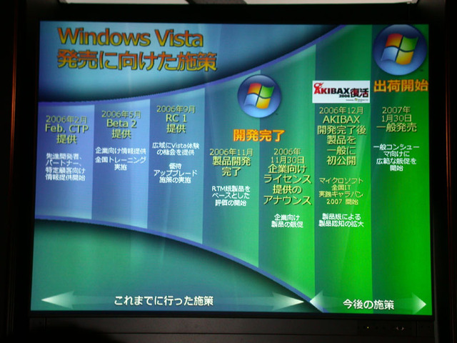 来年1月の発売に向けた同社の積極的な取り組みを紹介