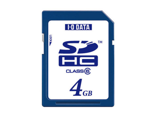 スピードクラス6対応のSDHC-S4G