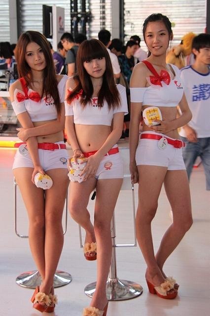 【China Joy 2012】とれたて中国美人をお届け！ゲームショウを彩るコンパニオンたち200枚(1)