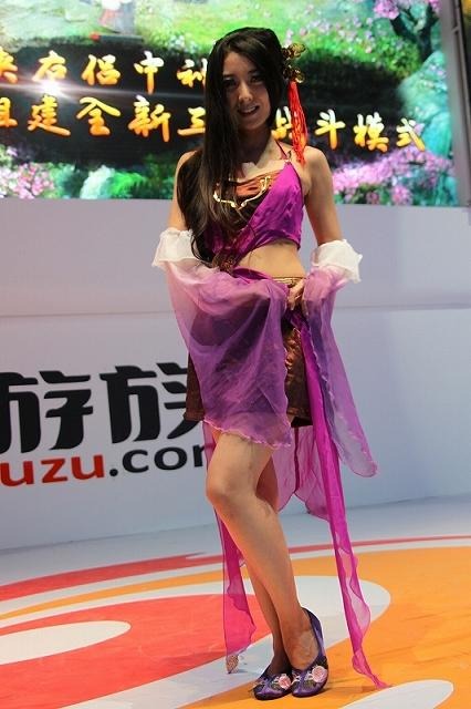 【China Joy 2012】とれたて中国美人をお届け！ゲームショウを彩るコンパニオンたち200枚(1)