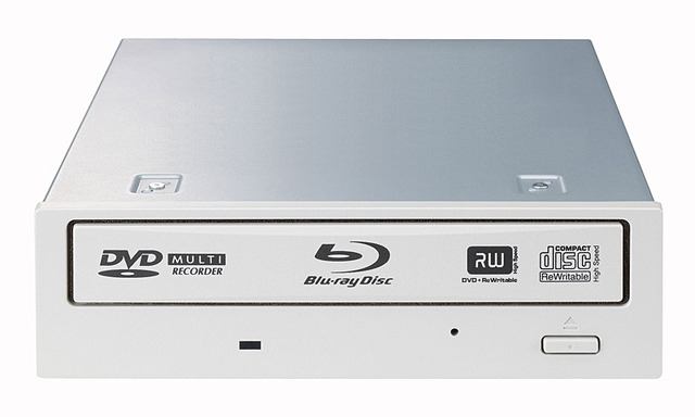 内蔵型Blu-ray Discドライブのホワイトモデル「BRD-AM2S」