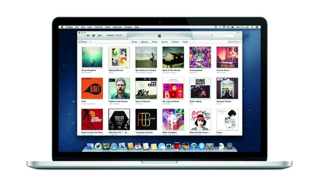 「iTunes 11」の表示画面のイメージ