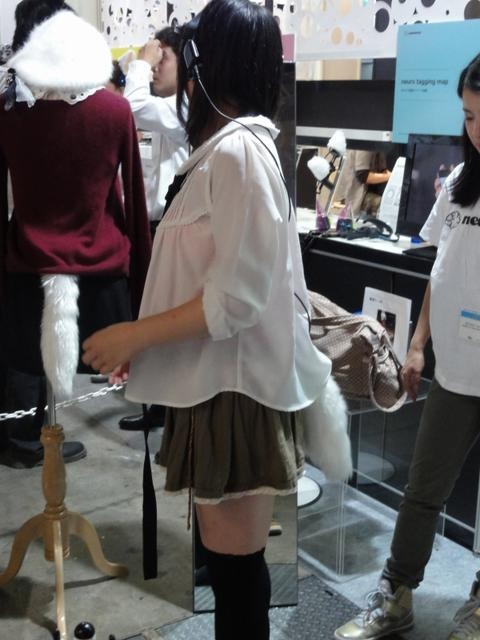 【TGS 2012】脳派を感知してクルクル動くネコミミの次はシッポ！プルプル動く姿に思わず萌え