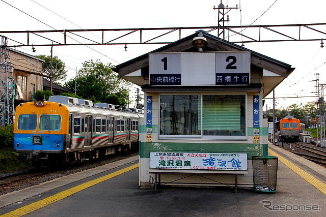 上毛電鉄大胡駅