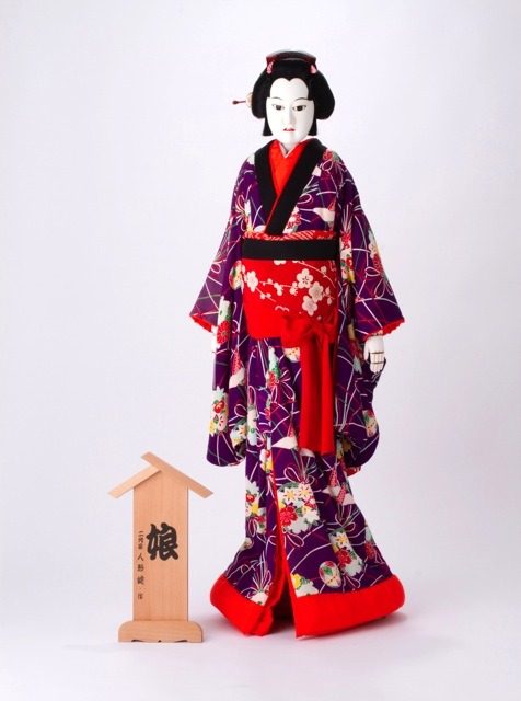 ＜Category/First class＞阿波人形浄瑠璃 阿波木偶人形（娘）　年間4体しか生産されない貴重な阿波木偶人形。日本の伝統芸能である阿波人形浄瑠璃に使う人形。130万円。