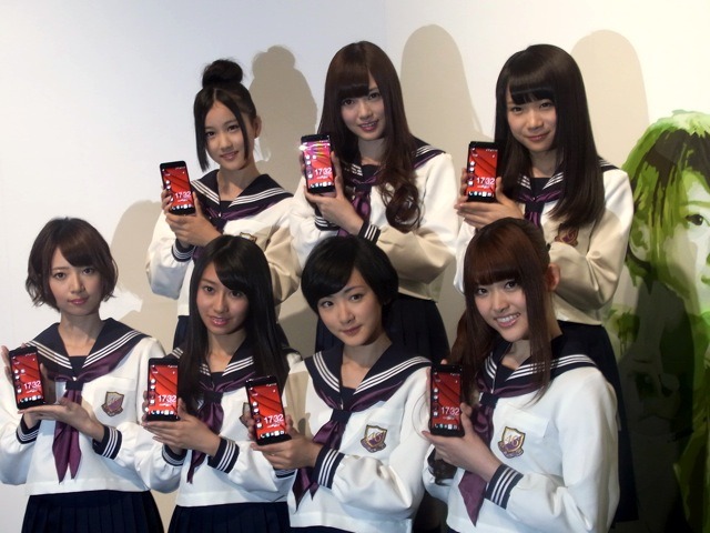 乃木坂46（HTC J butterfly発表会）