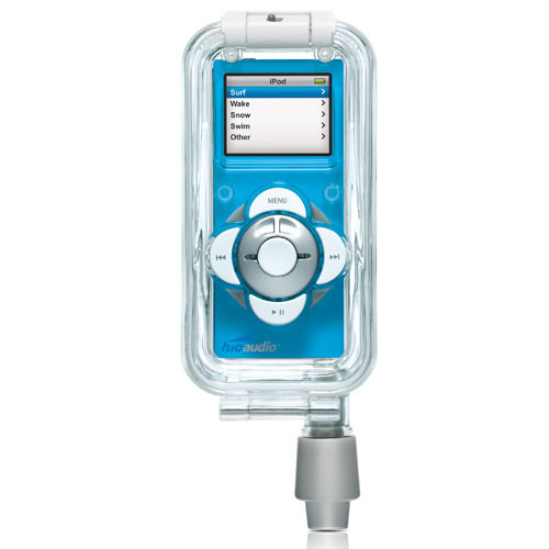 「Waterproof case for iPod nano（2nd）」（iPod nano収納例）