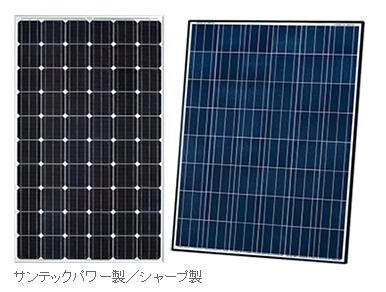 太陽光発電モジュール写真