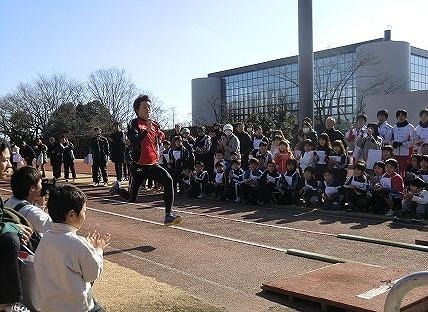 中央大学陸上教室　昨年の様子