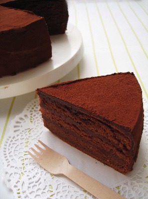 チョコレートケーキ・ブラウニーの例