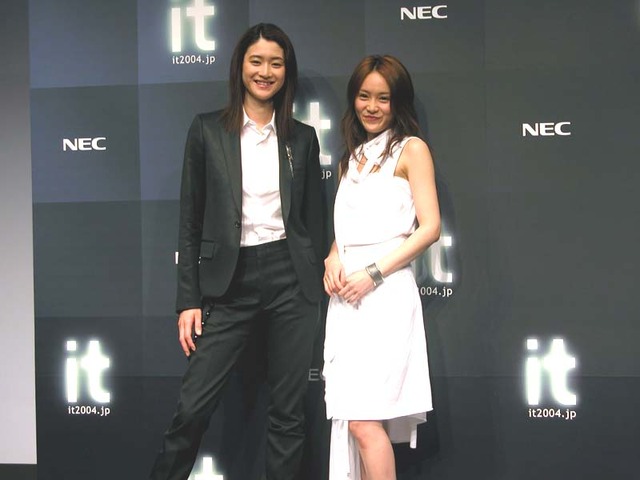 小雪＆山口紗弥加BBムービー‘it’、2/29より〜NECが世界に向け企業メッセージを発信