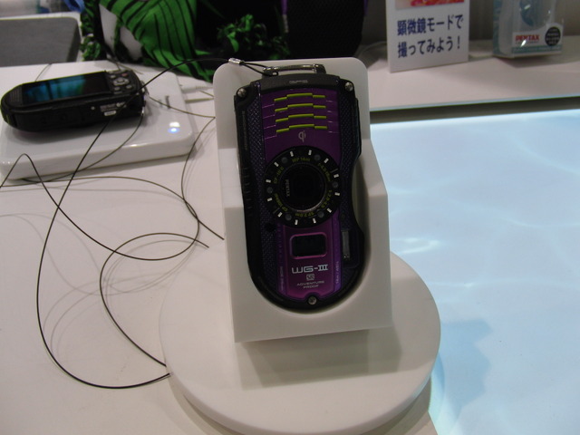 防水・タフ設計の「PENTAX WG-3 GPS」」