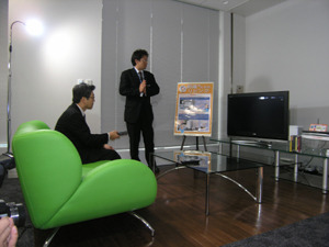 　アイ・オー・データ機器は17日、ホームネットワーク用HDD「LANDISK Home」の製品発表会を行った。