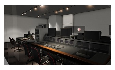 構築されるスタジオのイメージ写真