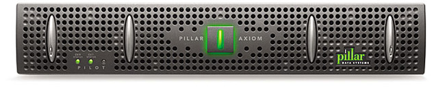 ストレージシステム全体を管理する「Pilot Policy Controller」。ユーザーは管理ソフトの「Pillar Storage Manager」を通じて管理、運用を行う