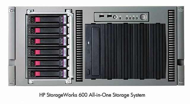 「HP StorageWorks 600 All-in-One Storage System」