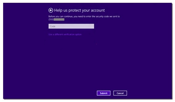 Windows 8上での2段階認証のコード入力