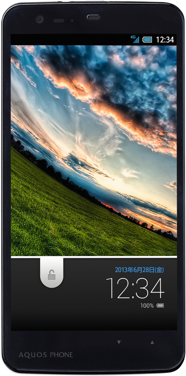 「AQUOS PHONE Xx 206SH」ホワイトモデル