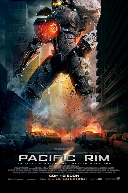 『パシフィック・リム』ポスター　(c) 2012 WARNER BROS.ENTERTAINMENT INC.AND LEGENDARY PICTURES FUNDING,LCC