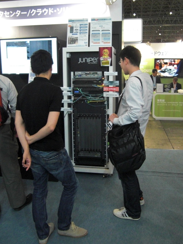 ジュニパーネットワークス（Interop Tokyo 2012）