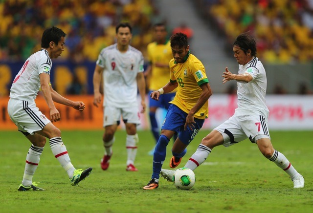 コンフェデレーションズ杯、日本0-ブラジル3（6月15日）