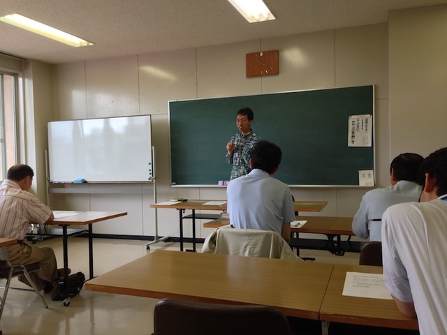 講習会を企画した工藤さんが自ら講師も担当。