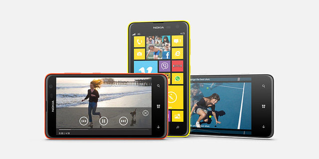 「Lumia」シリーズ初の4.7インチ液晶搭載「Lumia 625」