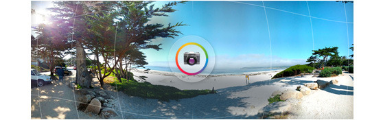 360度のパノラマ撮影が可能な「Photo Sphere」機能を搭載