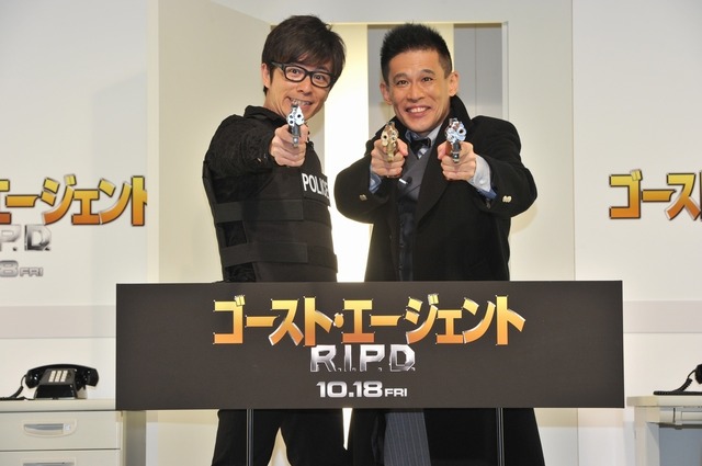 柳沢慎吾（右）と藤森慎吾