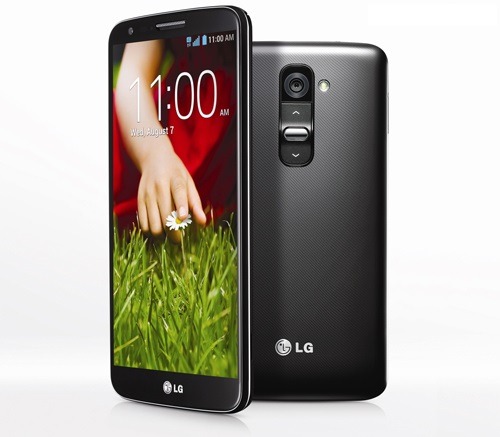 北米で発売された「LG G2」