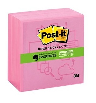 Post-it Super Sticky Notes - Evernote Collection