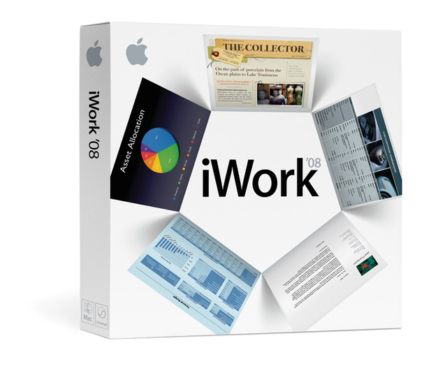 iWork '08（パッケージ）
