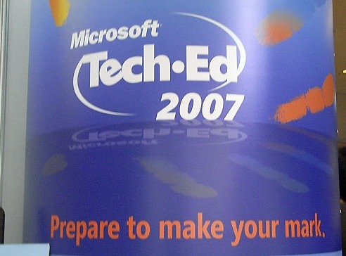 Tech・Ed 2007 Yokohama、会場の様子