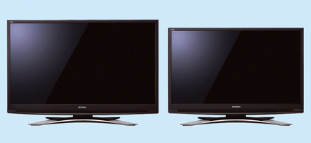 左から「LCD-H46MZW75」「LCD-H40MZW75」