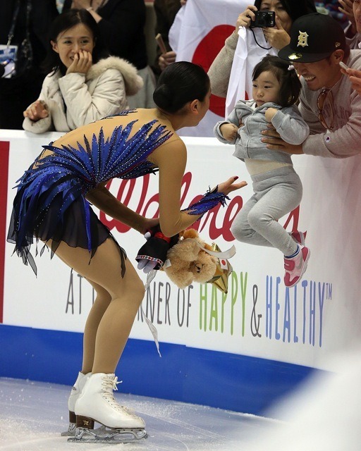 浅田真央（10月20日）　(C) Getty Images