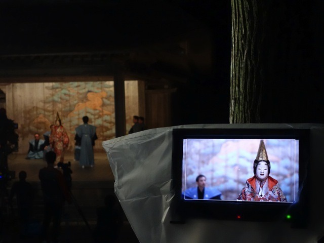 “日本の美”を4Kカメラで撮影したソニーCM　中尊寺の薪能など